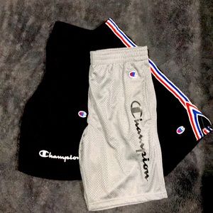 3 pairs champion shorts